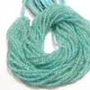 This listing is for the 2 strands of AAA Quality Aqua Apetite Micro Faceted Roundell in size of 3 - 3.5 mm approx.,,Length: 14 inch